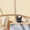 Keramik Duftlampe Für Wachs, Schwarz Tragbar Aromalampe mit Produktbild-Vorschau 6