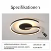 Deckenleuchten, LED moderne Deckenlampe, 3000K-6000K Produktbild-Vorschau 2