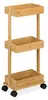Vozík Relaxdays, bambus, 3 police, VxŠxH: 71,5x31x18 cm, 4 Náhled obrázku produktu 7