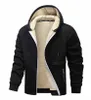 ASKSA Herren Herren Kapuzenjacke Winter Kapuzenpullover mit Produktbild-Vorschau 1