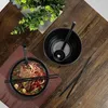 Ramen Schüssel Japanisches Ramen-Komplettset 90 ml schwarz Produktbild-Vorschau 2