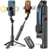 3 v 1 Bluetooth Selfie Stick Tripod s Bluetooth Remote Náhľad obrázku produktu 1