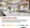 LED žárovka Classic JC / G9 / 4,2 W (40 W) / 470 lm / studená bílá / 2 ks Náhled obrázku produktu