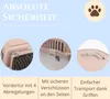 2er Set Transportbox Hundebox Katzentransportbox Kaninchen Produktbild-Vorschau 3