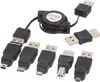 USB-Adapter-Set 7-teilig mit praktischer Aufrollbox, Produktbild-Vorschau 3