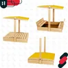 KOTARBAU® Bac à Sable Enfant Extérieur Bois de Pin 100 x Voir les images du produit 6