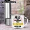 Trendation - Bachelor Abschluss Geschenk Emaille Tasse Produktbild-Vorschau 3