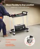 VEVOR Mehrzweckwagen, Tragkraft 136 kg, doppellagiger Produktbild-Vorschau 3