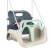 A baby swing seat with a safety bar and ropes, shown against a white background. Anteprima dell’immagine prodotto