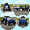 HOMCOM Elektrický traktor pre deti s funkciou MP3, rýchlosť Náhľad obrázku produktu 9