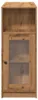 vidaXL Barový stůl s policí Artisan dub 101x40x103,5 cm Náhled obrázku produktu 6