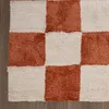 Dywan szachownica - Blox Terakota Podgląd zdjęcia produktu 4