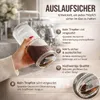 6 Trinkgläser + Deckel + Strohhalm Mehrweg Trinkbecher Produktbild-Vorschau 8