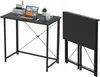 Schreibtisch Klappbar 80cm,Kleiner Computertisch Produktbild-Vorschau 1
