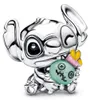 DISNEY x PANDORA Přívěsek Stitch a Scrump 794554C01 Náhled obrázku produktu 2