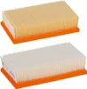 Two air filters are shown against a white background. Anteprima dell’immagine prodotto
