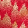 Bedruckte tischdecke tanne 140x240cm rot und gold - Feeric Produktbild-Vorschau 2