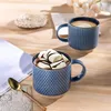 Tasses en céramique pour le café moderne robustes, lot de 4 Voir les images du produit 5