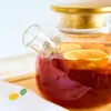 HOMLA KUBBE džbán s šedým uchem a zlatým víkem 1 l Náhled obrázku produktu 6