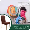 Stuhlhusse 6er Pack - Universal - Braun - Stretch - Bezug Produktbild-Vorschau 2
