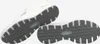 The image shows the underside of two white Skechers work shoes against a white background. Produktbild-Vorschau