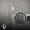 LED Leselampe mit Schalter, schwenkbar, rund, GU10, 400lm, Produktbild-Vorschau 4