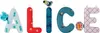 Lilliputiens Buchstabe L Stoff Produktbild-Vorschau 3