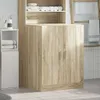 vidaXL Sonoma dubová skrinka na práčku 70,5x71,5x91,5 cm Náhľad obrázku produktu 3
