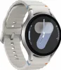 A close-up studio shot of a smartwatch with a white band. Náhľad obrázku produktu