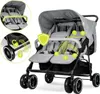 Lorelli Twin Grau Duo-Kinderwagen inkl. Wickeltasche Produktbild-Vorschau 12