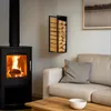 Relaxdays – regál na dřevo, nástěnná montáž, rozměry: 75 x Náhled obrázku produktu 2