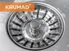 KRUMAD: Sifone per lavandini, tappi di scarico con filtro Anteprima dell’immagine prodotto 2