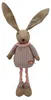 1 Osterhase mit Teleskopbeine Dekohase Hasenfigur Stoffhase Produktbild-Vorschau 3