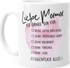 Kaffee-Tasse Muttertag Mama ich danke dir für alles Produktbild-Vorschau 2