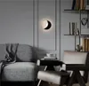 LED Runde Dekorative Wandleuchten 8W Moderne Mond Art Deco Produktbild-Vorschau 3