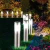 8er Set LED Solarleuchten, Edelstahl, IP44, H 28cm Produktbild-Vorschau 5