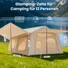 Meulbaty Camping Zelt Sufblasbar mit Kaminöffnung & Produktbild-Vorschau 2