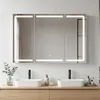 BEALIFE, mobiletti bagno con specchio, 80x16x60 cm, con Anteprima dell’immagine prodotto 1