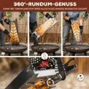 eluno XXL Flammlachshalter aus Edelstahl, 180° drehbar - Produktbild-Vorschau 3