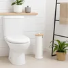 Relaxdays – stojak na papier toaletowy, 3 rolki, wys. x Podgląd zdjęcia produktu 2