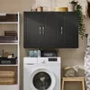 SoBuy FRG231-L-SCH Hängeschrank Badschrank mit drei Türen Produktbild-Vorschau 3