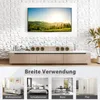 COSTWAY 50 pièces 3D panneaux muraux diamant 30x30cm, Voir les images du produit 8