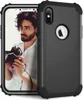 iPhone XS / X Hülle, LaimTop Heavy Duty 3 in 1 Hybrid Hart Produktbild-Vorschau 1