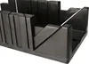 A black plastic miter box is shown against a white background. Produktbild-Vorschau
