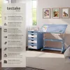 tectake® Schreibtisch und Rollcontainer mit 6 Schubladen Produktbild-Vorschau 2