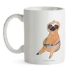 Mr. & Mrs. Panda Teetasse Faultier Kaffee - Weiß - Produktbild-Vorschau 3