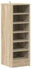 vidaXL Scarpiera in rovere Sonoma 31,5x35x90 cm Materiale a Anteprima dell’immagine prodotto 10