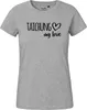 Huuraa Damen T-Shirt Taichung my love S Sport Grey Bio Produktbild-Vorschau 2