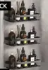 3-stöckige Duschablage zur Wandmontage ohne Bohren, Produktbild-Vorschau 2