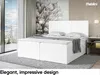 MEBLINI Boxspringbett mit Bettkasten - Gepolstert Produktbild-Vorschau 2